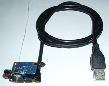 Mini-PCIe to USB dongle